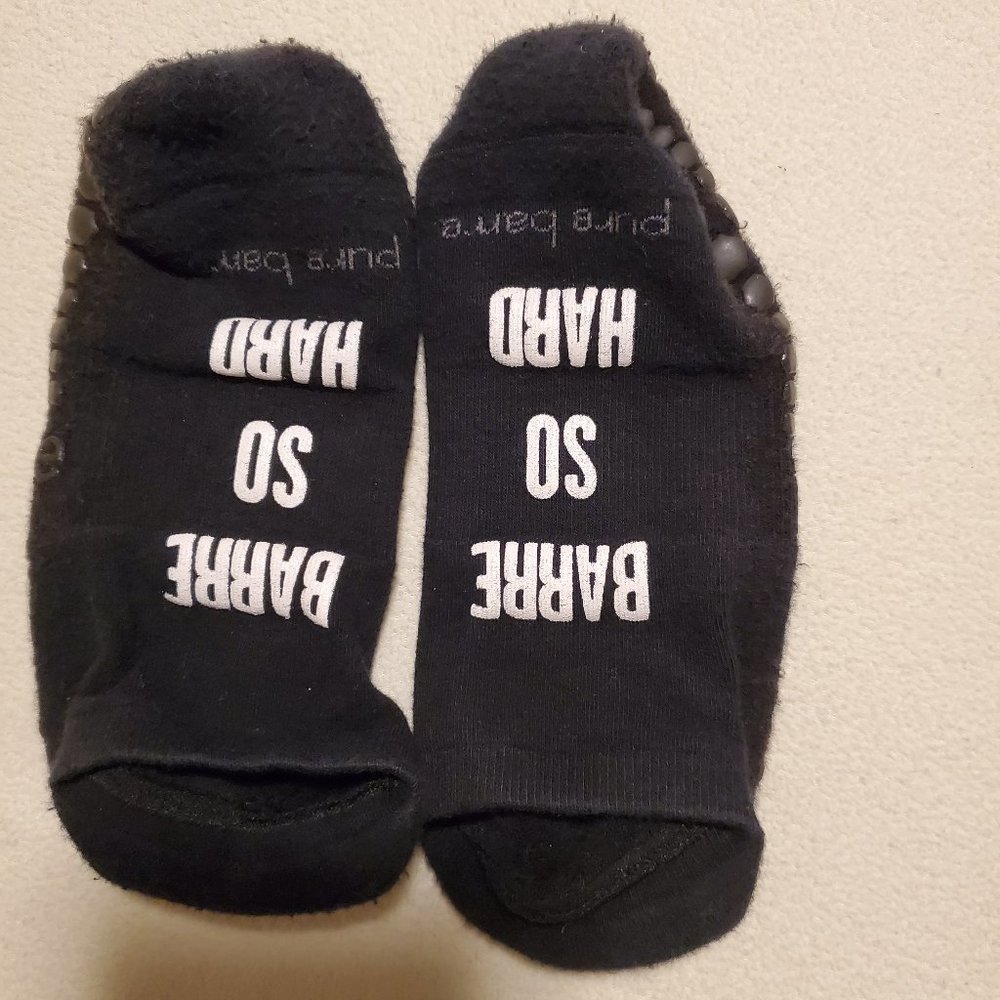 Barre So Hard Pure Barre Socks
